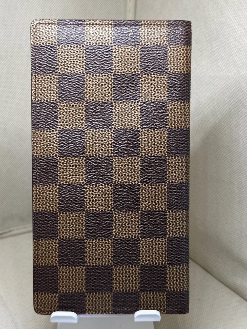LOUIS VUITTON Limited Edition Damier Canvas Centenaire Checkbook Wallet